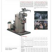 Fulton FB-A Fuel Fired Steam Boiler